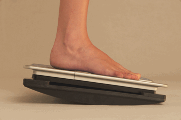 Pedana Stabilometrica Cyber Sabots - Funzionamento della bascula di Bessou